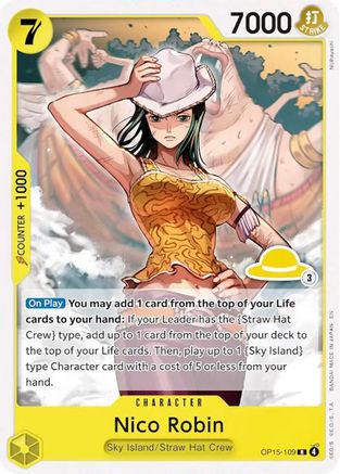Nico Robin (Luffy Deck) (OP15-109) - Set Sail Deck Set