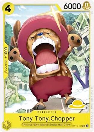 Tony Tony.Chopper (Luffy Deck) (OP15-107) - Set Sail Deck Set
