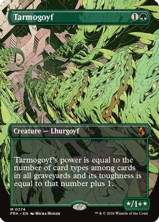 Tarmogoyf (Borderless) (FRA-374) - Reality Fracture