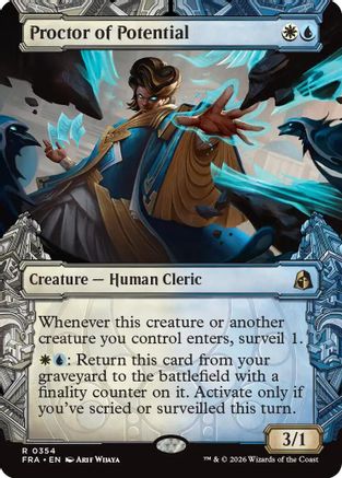Proctor of Potential (Showcase) (FRA-354) - Reality Fracture Foil