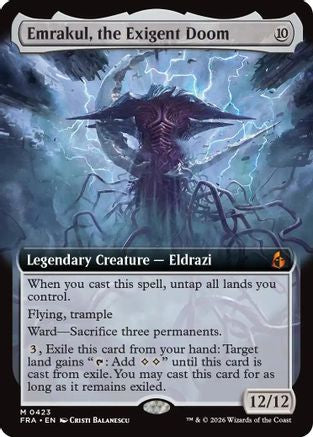 Emrakul, the Exigent Doom (Extended Art) (FRA-423) - Reality Fracture