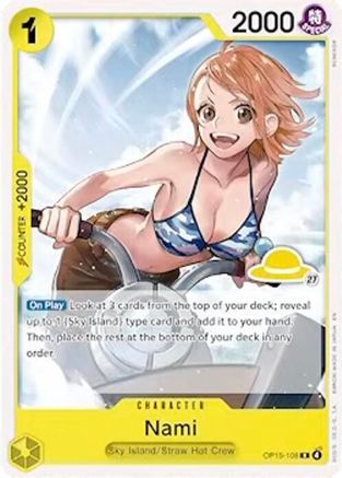 Nami (Luffy Deck) (OP15-108) - Set Sail Deck Set