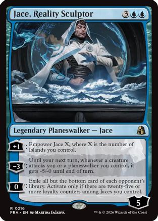 Jace, Reality Sculptor (FRA-216) - Reality Fracture