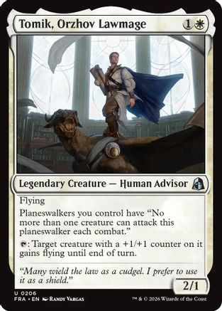 Tomik, Orzhov Lawmage (FRA-206) - Reality Fracture Foil