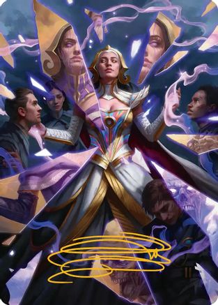 Return to the Light Realms Art Card (5/54) (Gold-Stamped Signature) (ASFRA-005) - Art Series: Reality Fracture