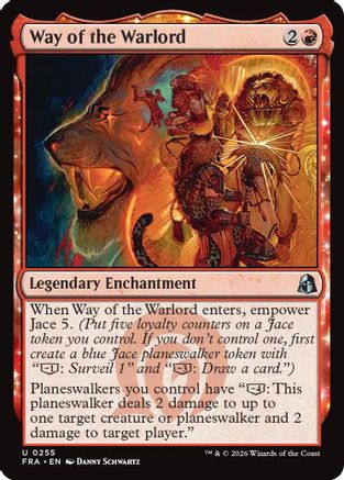 Way of the Warlord (FRA-255) - Reality Fracture Foil