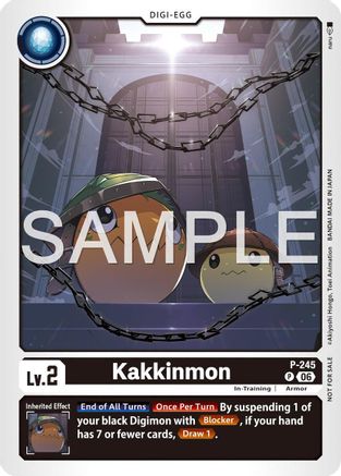 Kakkinmon (Official Store Tournament 2026 Vol. 4 Participant) (P-245) - Digimon Promotion Cards