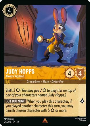 Judy Hopps - Always Vigilant (24/204) - Hyperia City