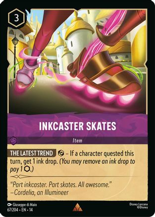 Inkcaster Skates (67/204) - Hyperia City Cold Foil