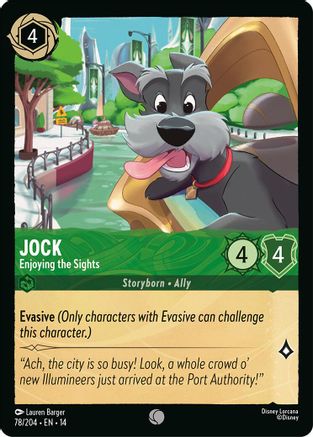 Jock - Enjoying the Sights (78/204) - Hyperia City Cold Foil