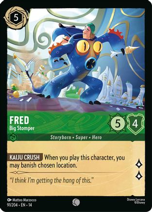 Fred - Big Stomper (91/204) - Hyperia City