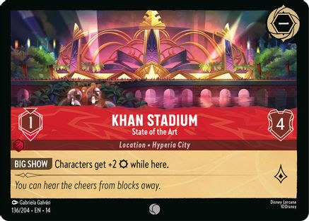 Khan Stadium - State of the Art (136/204) - Hyperia City Cold Foil