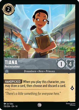 Tiana - Restauranteur (176/204) - Hyperia City Cold Foil