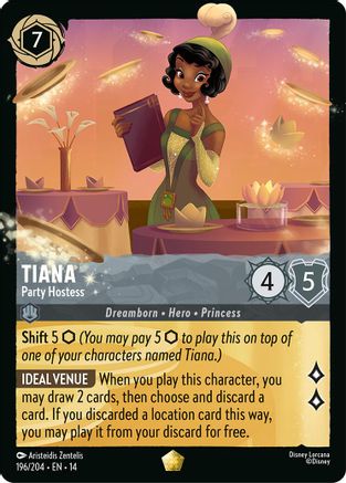 Tiana - Party Hostess (196/204) - Hyperia City