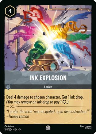 Ink Explosion (198/204) - Hyperia City Cold Foil