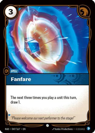 Fanfare (047/167) - Radiance Foil