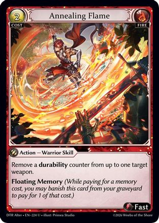 Annealing Flame (224) - Distorted Reflections Alter Edition
