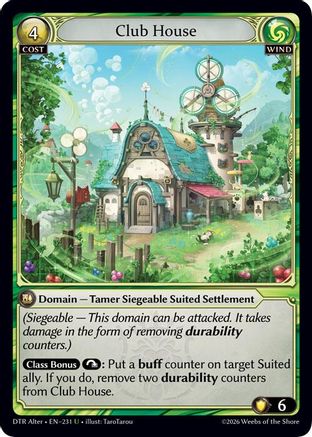 Club House (231) - Distorted Reflections Alter Edition Foil