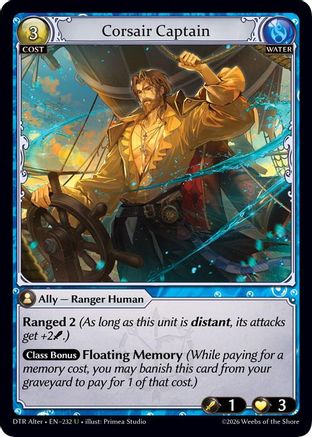 Corsair Captain (232) - Distorted Reflections Alter Edition