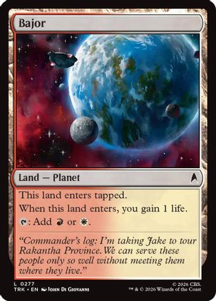 Bajor (TRK-277) - Star Trek Foil