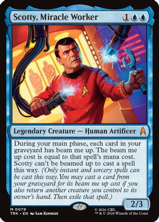 Scotty, Miracle Worker (TRK-079) - Star Trek Foil