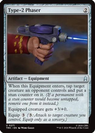 Type-2 Phaser (TRK-271) - Star Trek Foil