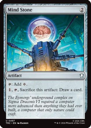Mind Stone (Surge Foil) (TRC-497) - Commander: Star Trek Foil