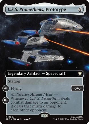 U.S.S. Prometheus, Prototype (Extended Art) (TRC-364) - Commander: Star Trek