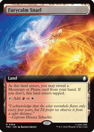 Furycalm Snarl (Extended Art) (TRC-384) - Commander: Star Trek