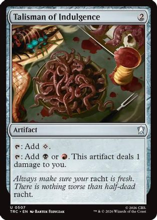 Talisman of Indulgence (Surge Foil) (TRC-507) - Commander: Star Trek Foil