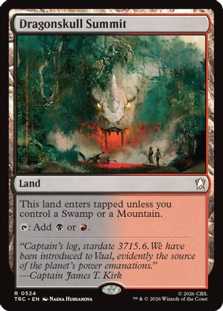 Dragonskull Summit (TRC-524) - Commander: Star Trek