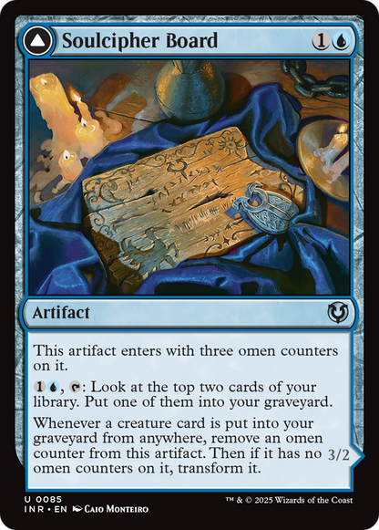 Soulcipher Board // Cipherbound Spirit (INR-085) - Innistrad Remastered Foil