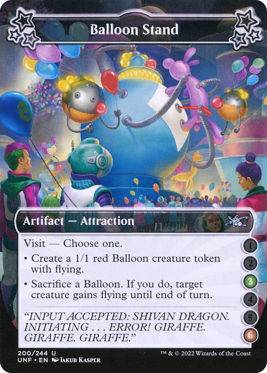 Balloon Stand (3-6) (UNF-200) - Unfinity Foil