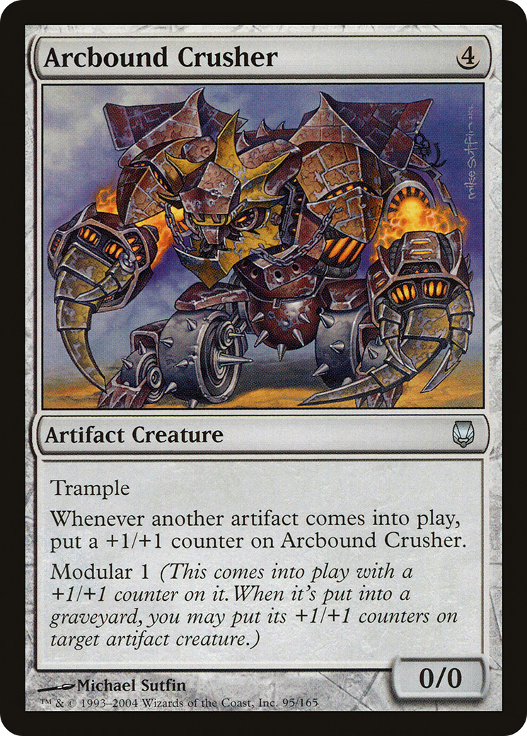 Arcbound Crusher (DST-095) - Darksteel Foil