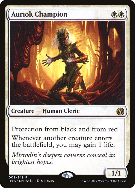 Auriok Champion (IMA-009) - Iconic Masters Foil