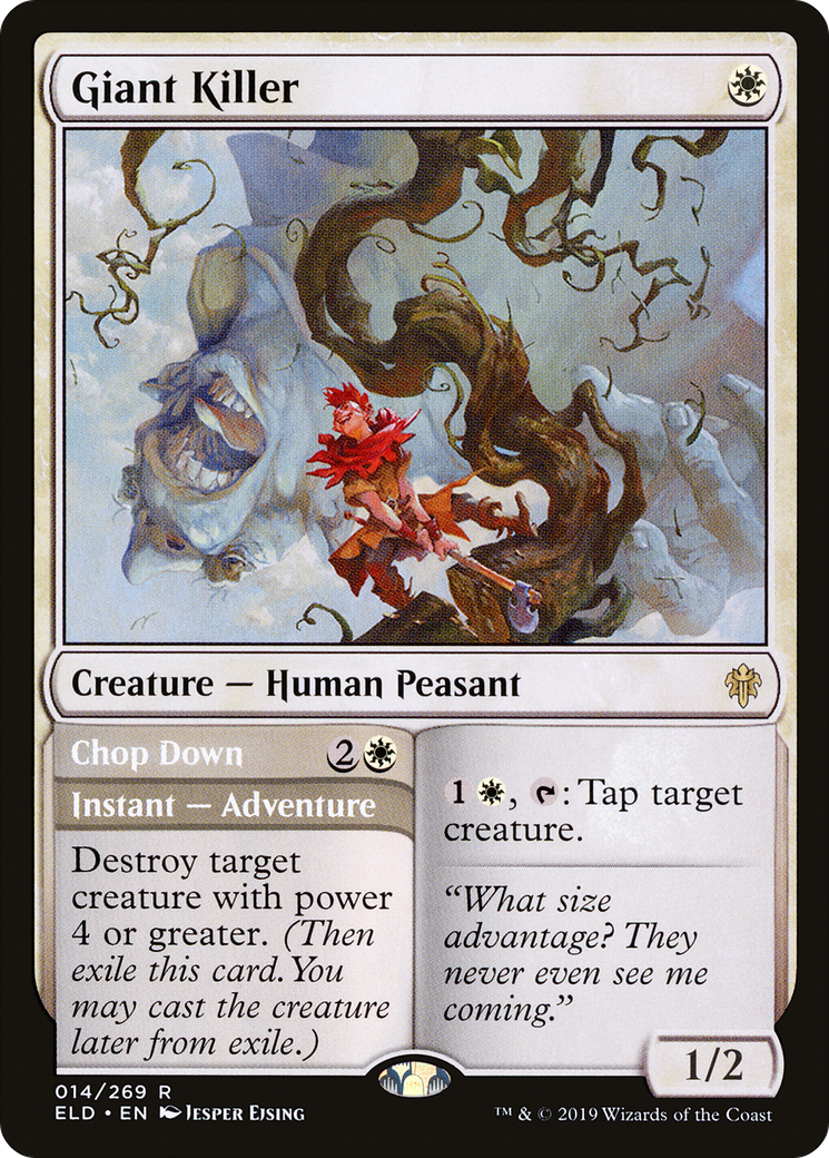 Giant Killer (ELD-014) - Throne of Eldraine Foil