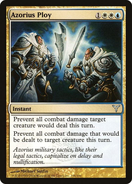Azorius Ploy (DIS-106) - Dissension Foil