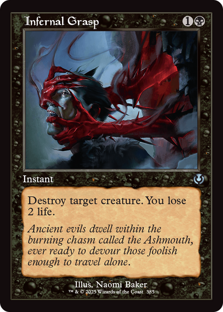 Infernal Grasp (INR-385) - Innistrad Remastered Foil