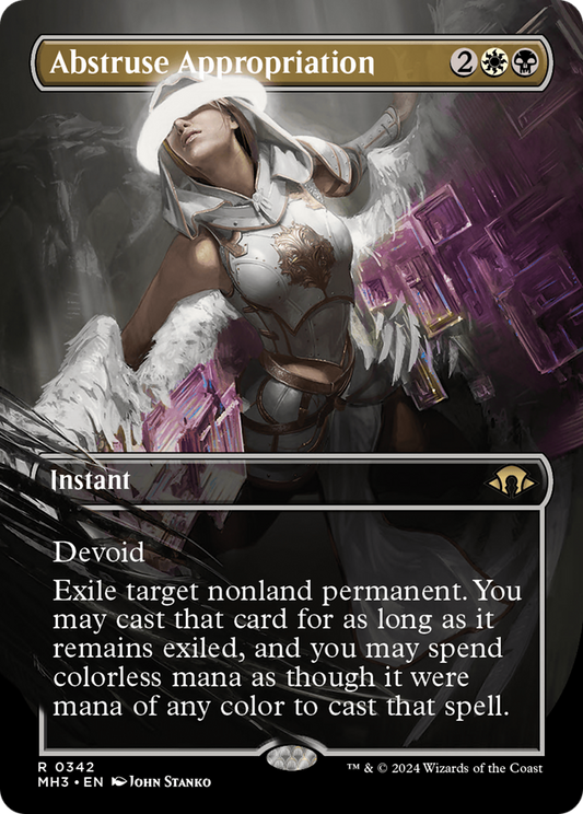 Abstruse Appropriation (Borderless) (MH3-342) - Modern Horizons 3 (Borderless) Foil