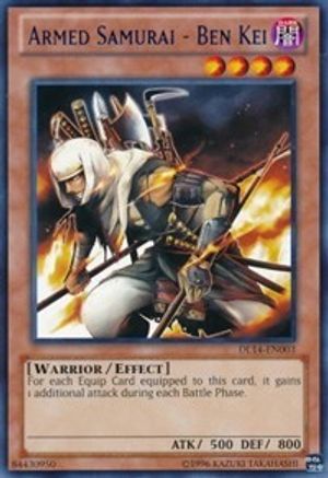 Armed Samurai - Ben Kei (Red) (DL14-EN003) - Duelist League Promo Unlimited
