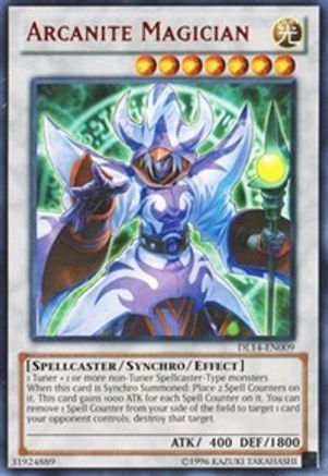 Arcanite Magician (Red) (DL14-EN009) - Duelist League Promo Unlimited