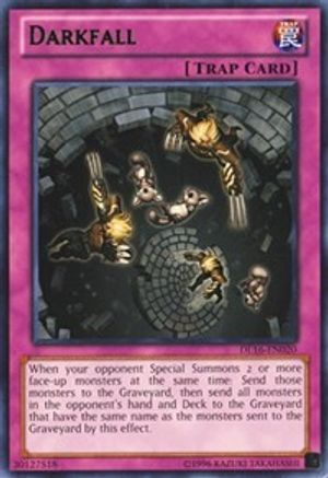 Darkfall (Green) (DL16-EN020) - Duelist League Promo Unlimited