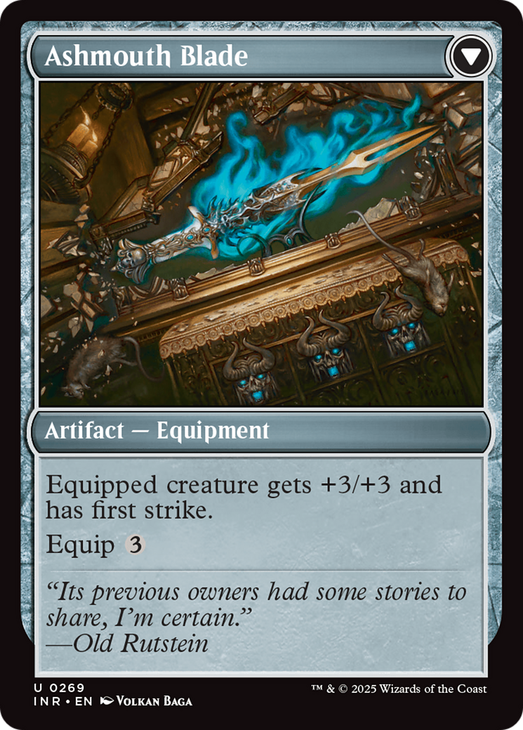 Neglected Heirloom // Ashmouth Blade (INR-269) - Innistrad Remastered Foil