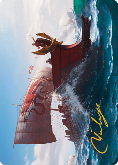 Adrestia Art Card (Gold-Stamped Signature) (ASACR-008) - Assassin's Creed Art Series (Borderless) Foil