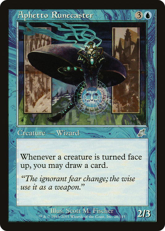 Aphetto Runecaster (SCG-028) - Scourge