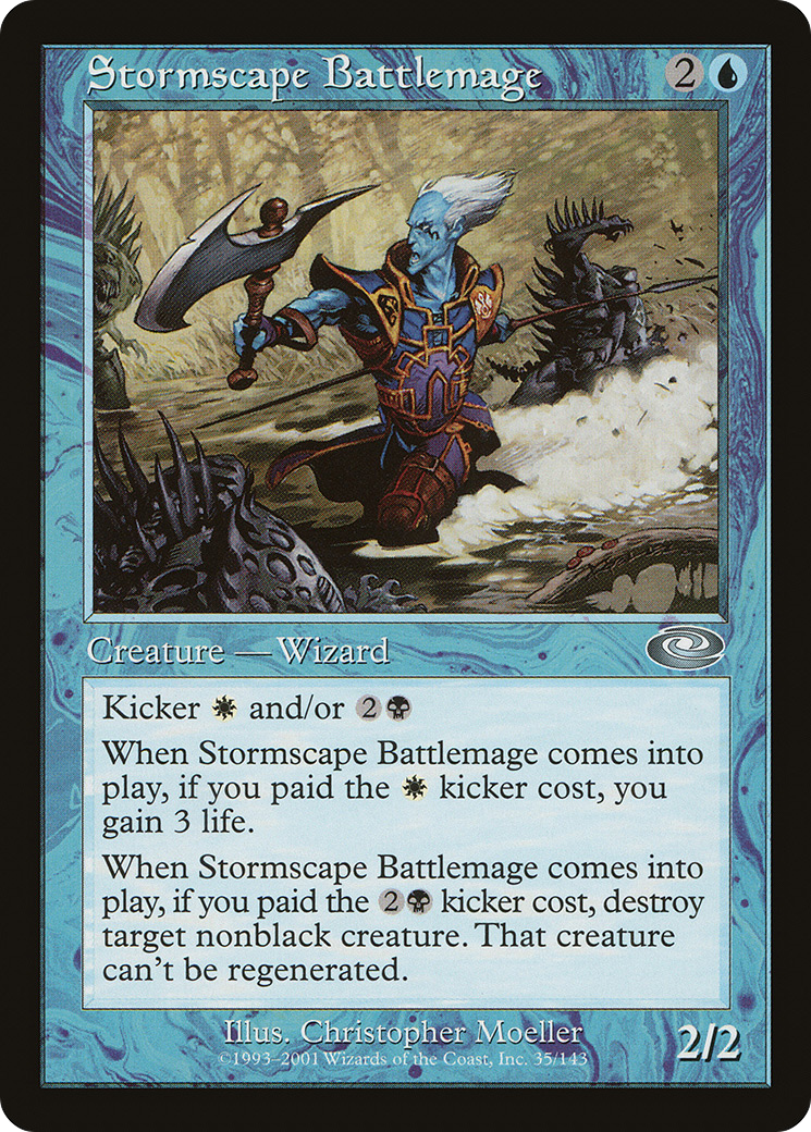 Stormscape Battlemage (PLS-035) - Planeshift Foil