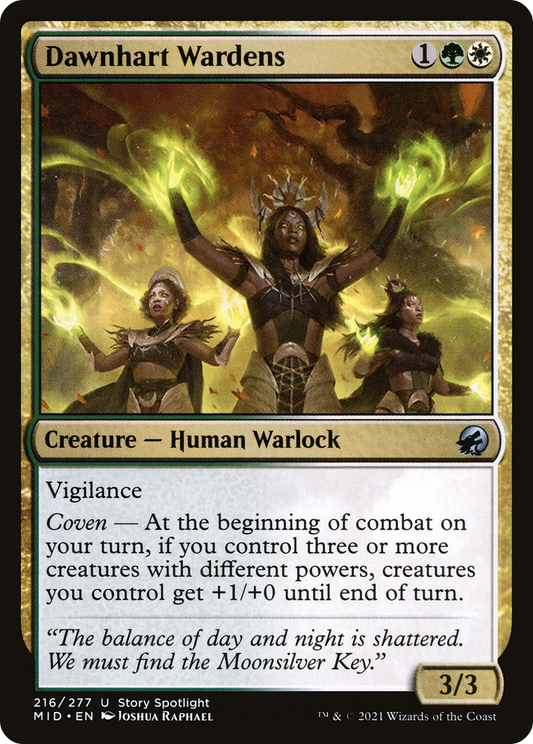 Dawnhart Wardens (MID-216) - Innistrad: Midnight Hunt