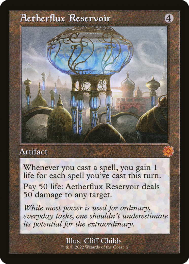 Aetherflux Reservoir (BRR-002) - The Brothers' War Retro Artifacts Foil