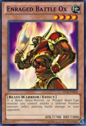 Enraged Battle Ox (Red) (DL15-EN002) - Duelist League Promo Unlimited