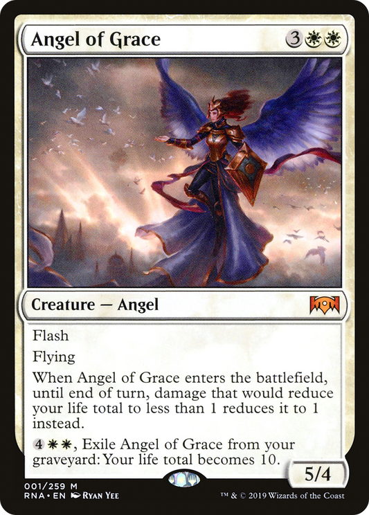 Angel of Grace (RNA-001) - Ravnica Allegiance Foil
